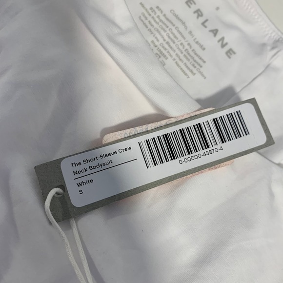 Everlane White Bodysuit Top - Picture 6 of 8